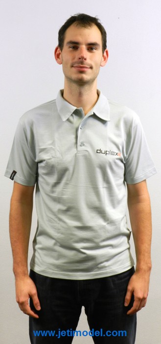 Polo shirt grey L