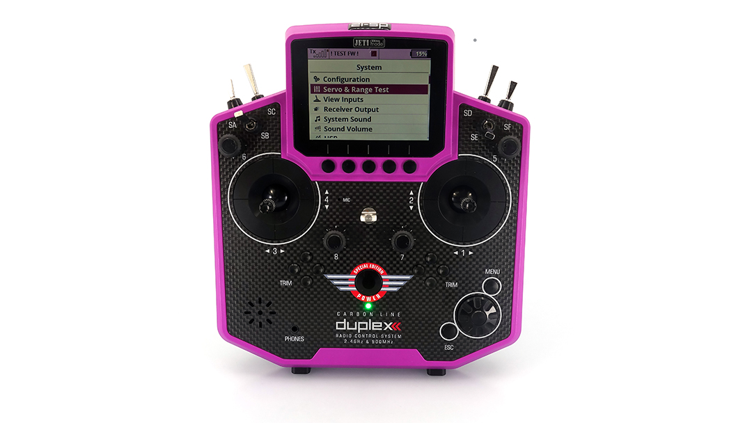 Transmitter DUPLEX DS-12 Carbon Purple Special Edition Hacker