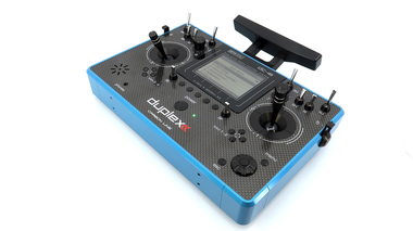 Transmitter Duplex DC-16 II.- Carbon Line Blue lacquered AS