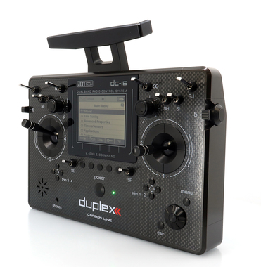 Transmitter Duplex DC-16 II.- Carbon Line Black lacquered AS