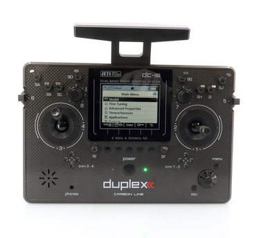 Transmitter Duplex DC-16 II.- Carbon Line Black lacquered AS