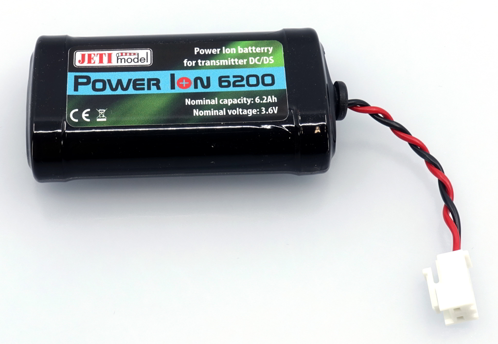 Jeti Batterie RC Li-Ion 6200 mAh 3.6 V pour DC/DS Emetteur